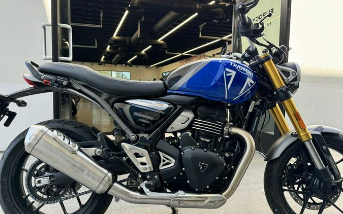 2024 Triumph Speed 400 Caspian Blue / Storm Grey