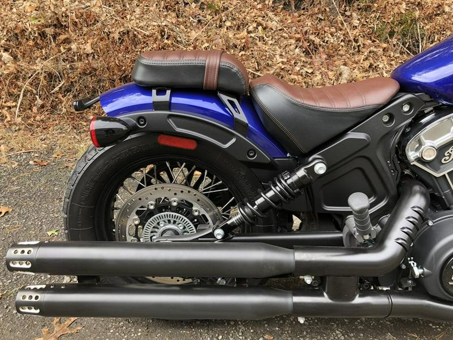 2022 Indian Motorcycle® Scout® Bobber Twenty ABS Spirit Blue Metallic