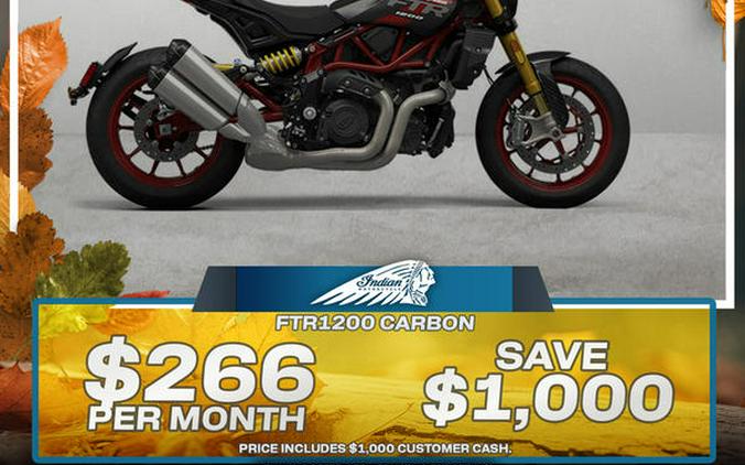 2024 Indian Motorcycle® FTR R Carbon Carbon Fiber