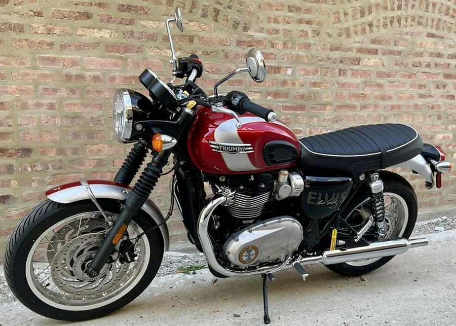 2025 Triumph Bonneville T120 Elvis Presley Limited Edition