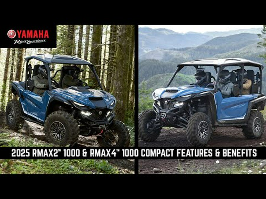 2025 Yamaha Wolverine RMAX4 1000 Compact Limited