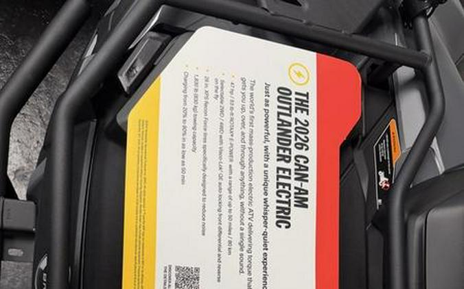 2026 Can-Am® Outlander Electric