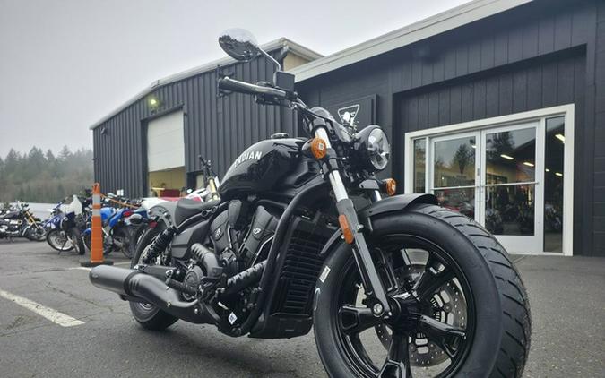 2026 Indian Scout Sixty Bobber Black Metallic