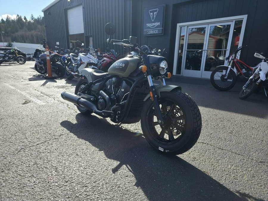 2026 Indian Scout Bobber Limited +Tech Moss Green Smoke