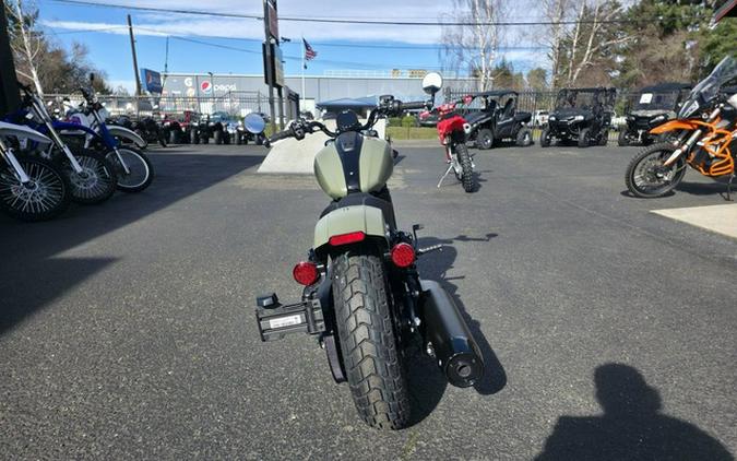 2026 Indian Scout Bobber Limited +Tech Moss Green Smoke