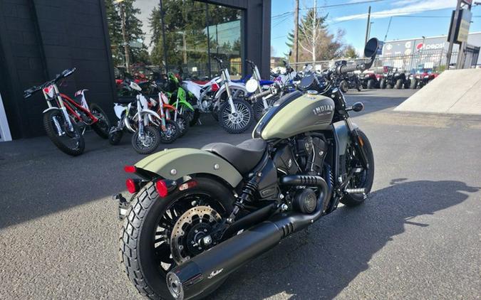 2026 Indian Scout Bobber Limited +Tech Moss Green Smoke