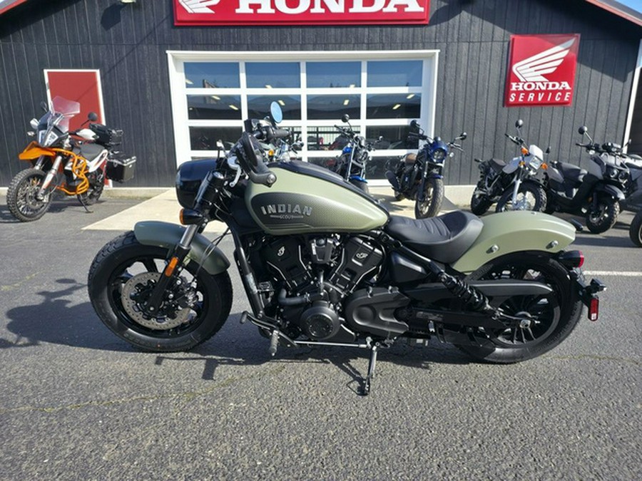 2026 Indian Scout Bobber Limited +Tech Moss Green Smoke