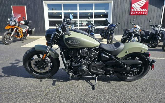 2026 Indian Scout Bobber Limited +Tech Moss Green Smoke