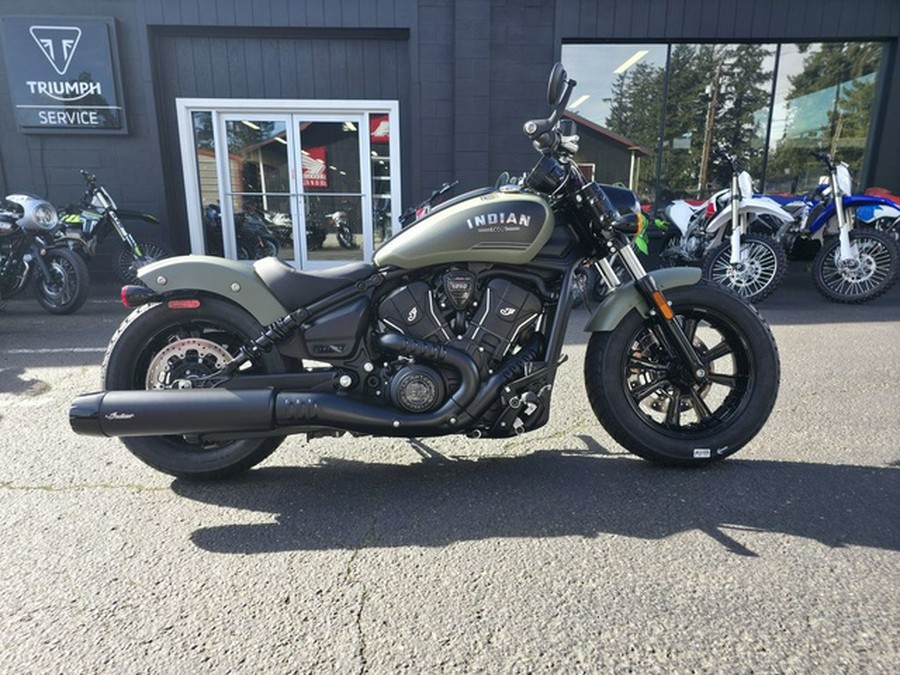 2026 Indian Scout Bobber Limited +Tech Moss Green Smoke