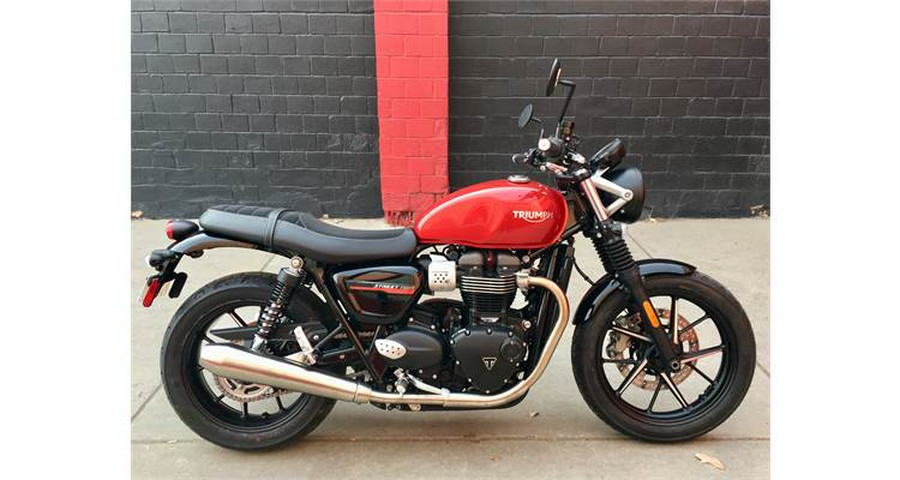 2021 Triumph New Street Twin (Color)