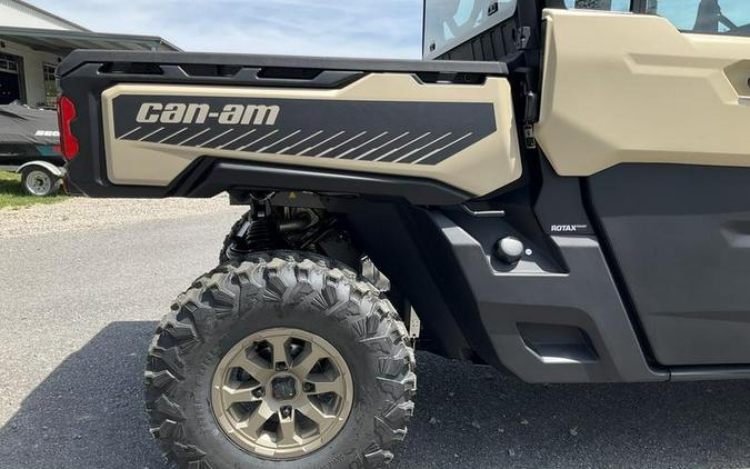 2024 Can-Am® Defender MAX Limited HD10 Desert Tan & Timeless Black