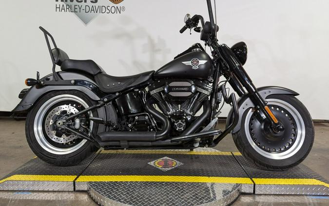 2016 Harley-Davidson Fat Boy S Black Denim