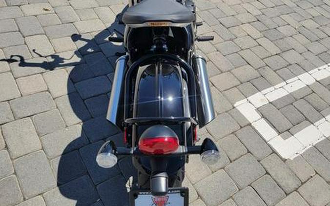 2025 Triumph Bonneville Bobber Jet Black/Ash Gray