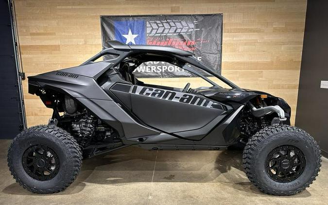 2024 Can-Am® Maverick R X RS with Smart-Shox Triple Black