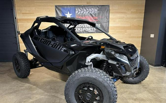 2024 Can-Am® Maverick R X RS with Smart-Shox Triple Black