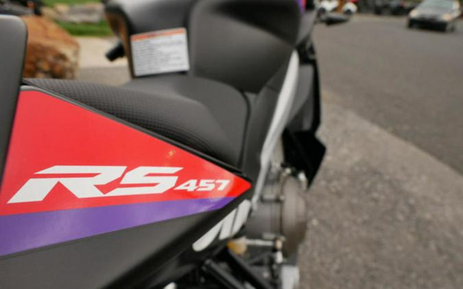 2025 Aprilia RS 457 Racing Stripes Base