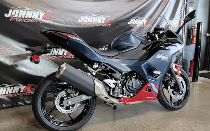 2026 Kawasaki Ninja 500 ABS Metallic Matte Twilight Blue