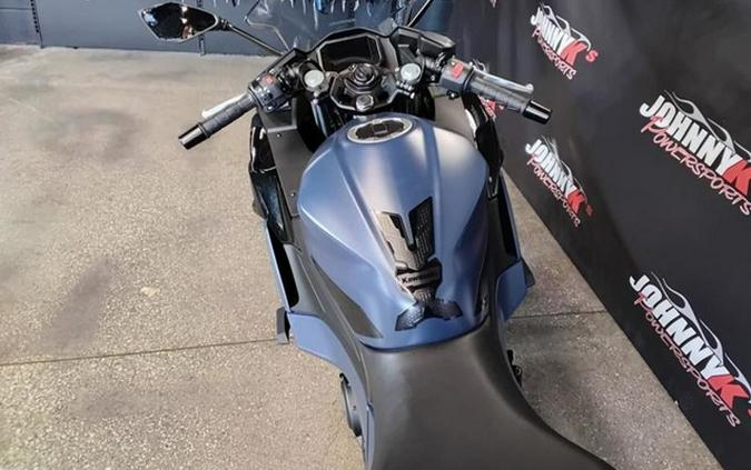 2026 Kawasaki Ninja 500 ABS Metallic Matte Twilight Blue