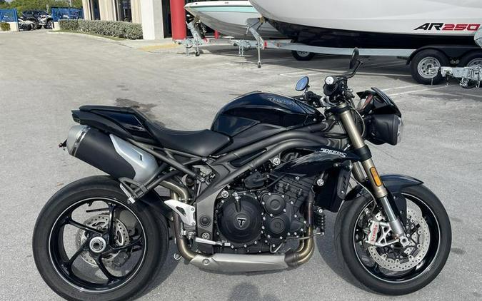 2019 Triumph Speed Triple S Jet Black