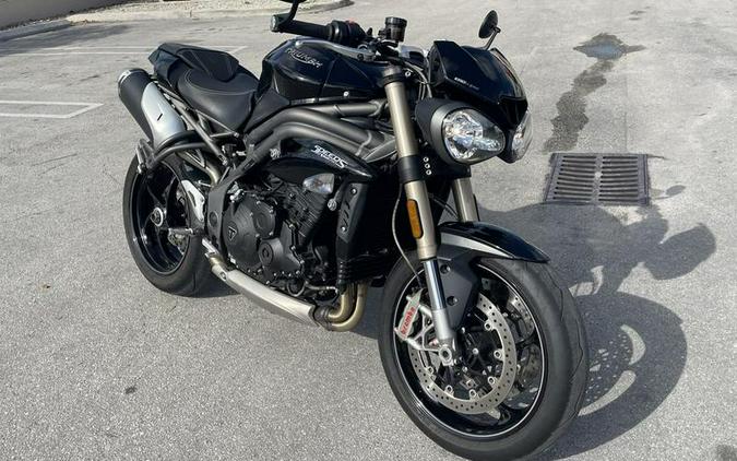 2019 Triumph Speed Triple S Jet Black