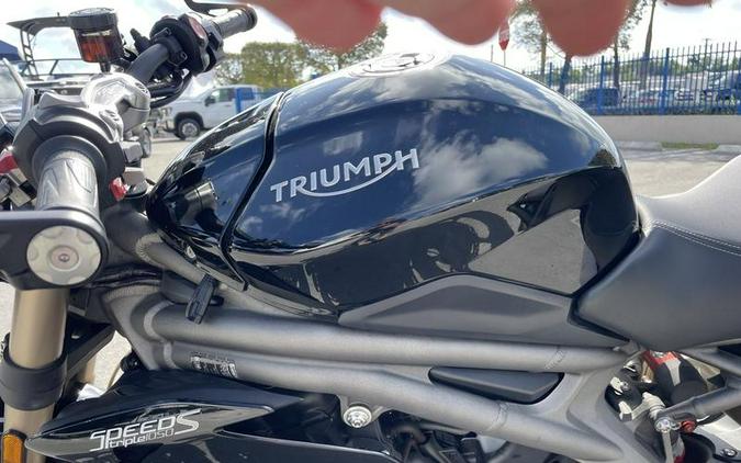 2019 Triumph Speed Triple S Jet Black