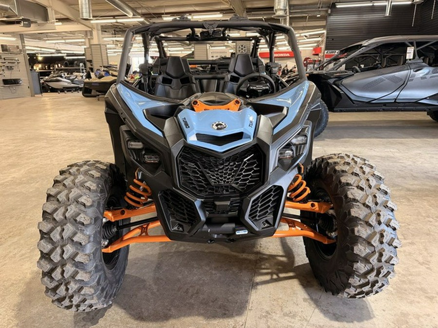2026 Can-Am Maverick X3 MAX DS Turbo Scandi Blue & Orange Crus