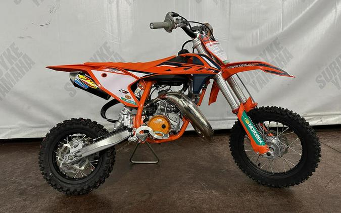 2023 KTM 50 SX Factory Edition First Look [7 Fast Facts, Specs, Photos]