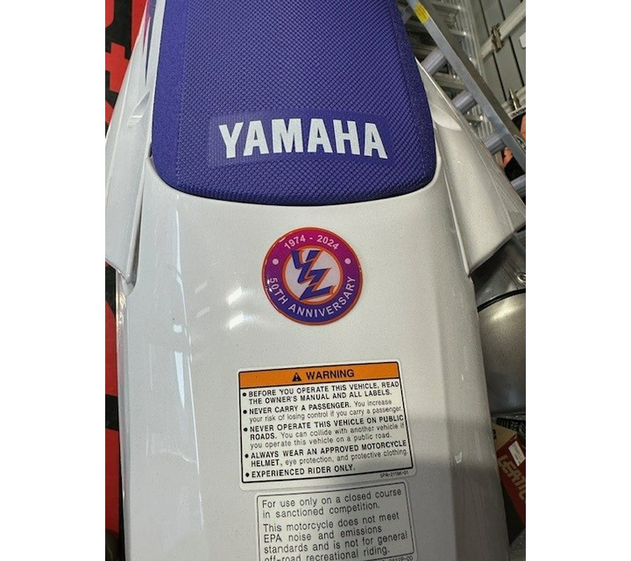 2024 Yamaha YZ450F 50th Anniversary E