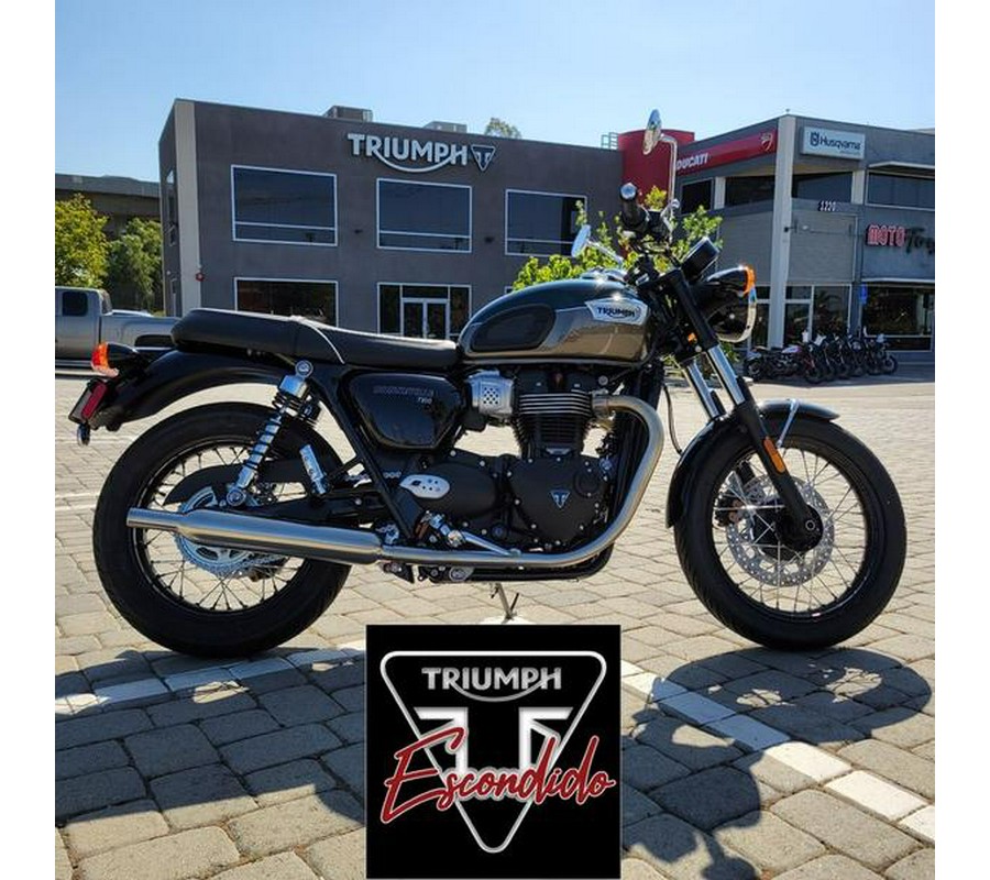 2025 Triumph Bonneville T100 Competition Green / Ironstone
