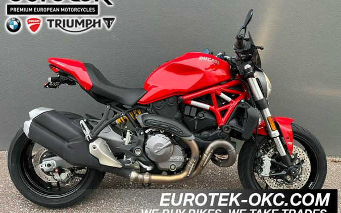 2019 Ducati Monster 821 Ducati Red