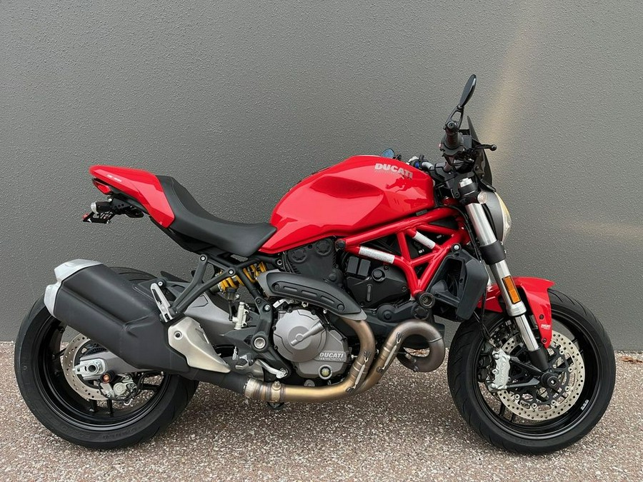 2019 Ducati Monster 821 Ducati Red