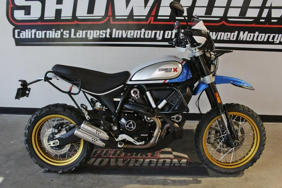 2021 Ducati Scrambler Desert Sled Sparking Blue