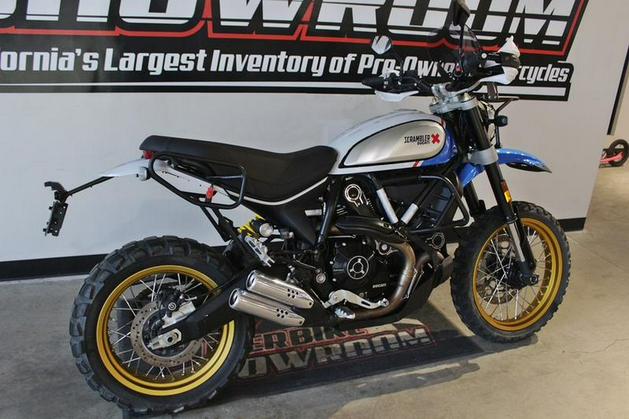 2021 Ducati Scrambler Desert Sled Sparking Blue