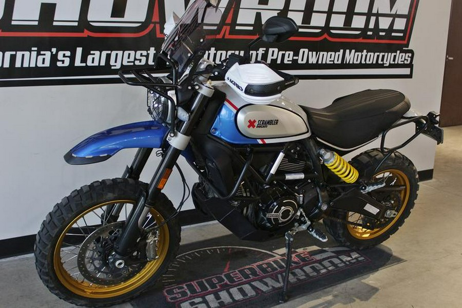 2021 Ducati Scrambler Desert Sled Sparking Blue