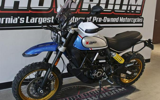 2021 Ducati Scrambler Desert Sled Sparking Blue