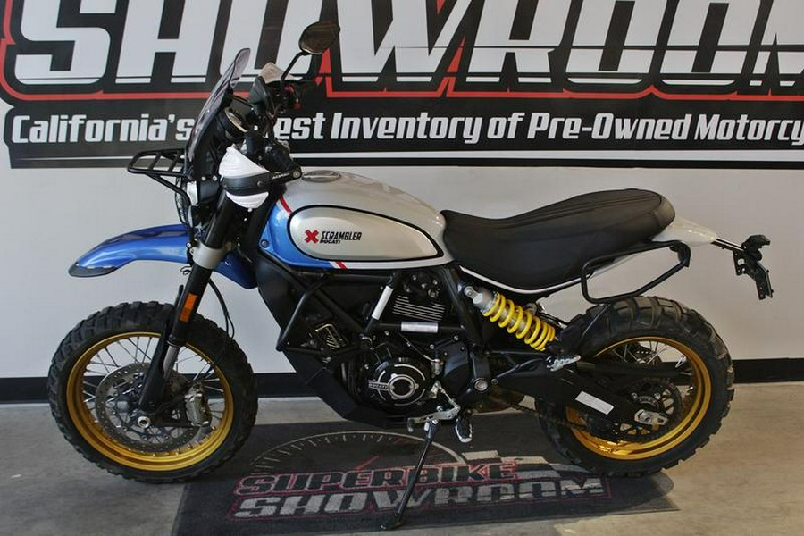 2021 Ducati Scrambler Desert Sled Sparking Blue