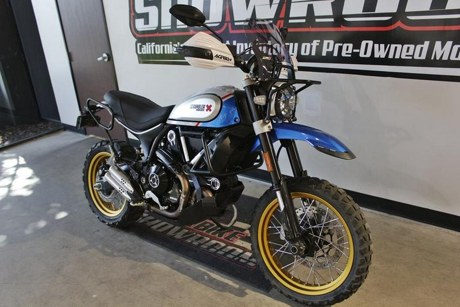 2021 Ducati Scrambler Desert Sled Sparking Blue