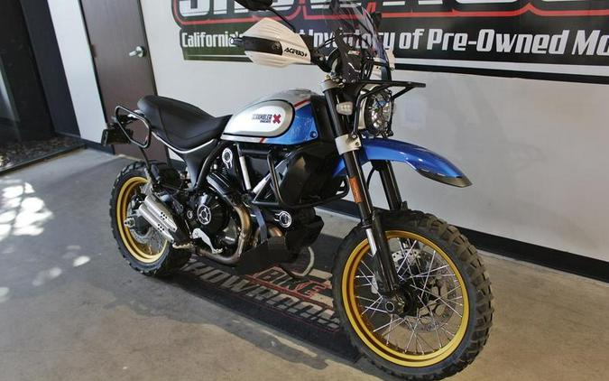 2021 Ducati Scrambler Desert Sled Sparking Blue