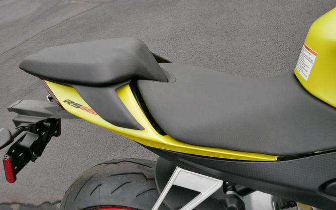 2025 Aprilia RS 660 Acid Gold