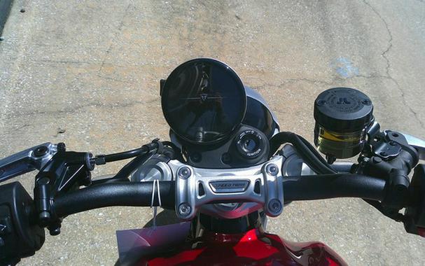 2025 Triumph Speed Twin 1200 Carnival RedSapphire Black