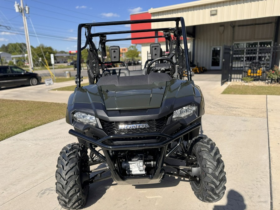 2025 Honda Pioneer 700-4 DELUXE Black Forest Green - 4002351