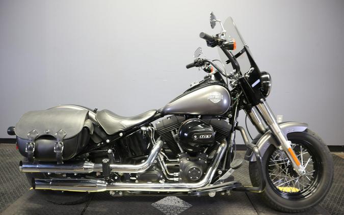 2016 Harley-Davidson Softail Slim Two-Tone Charcoal Satin/Vivid Black Satin