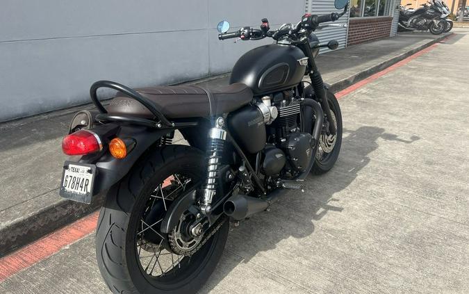 2020 Triumph Bonneville T120 Black Matte Black