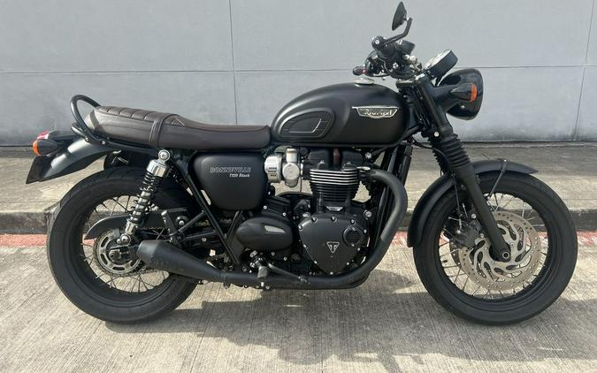 2020 Triumph Bonneville T120 Black Matte Black