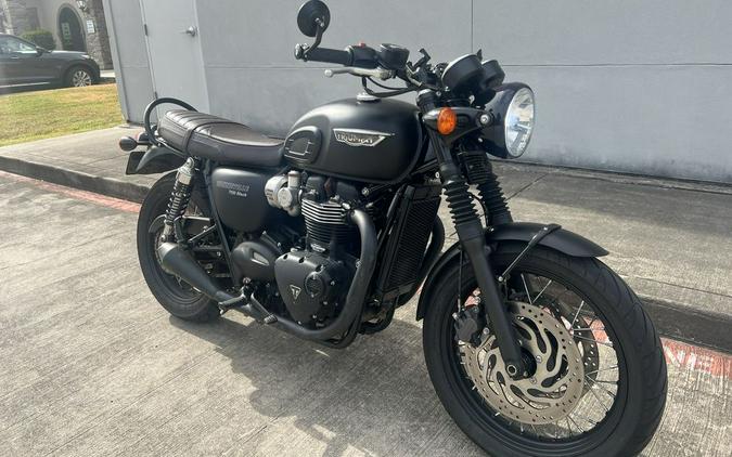 2020 Triumph Bonneville T120 Black Matte Black