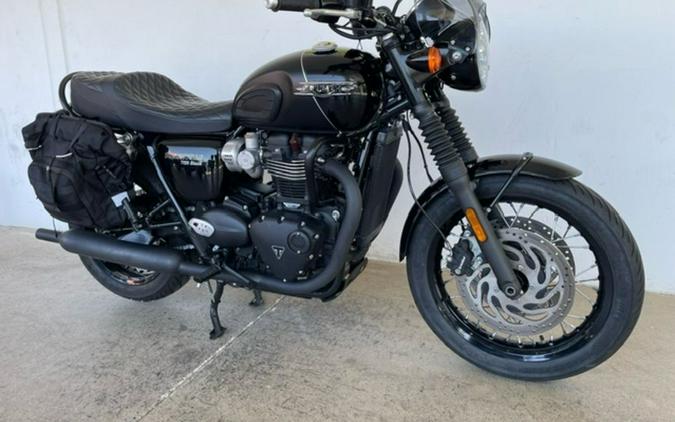 2023 Triumph Bonneville T120 Black Sapphire Black / Matte Sapphire Black