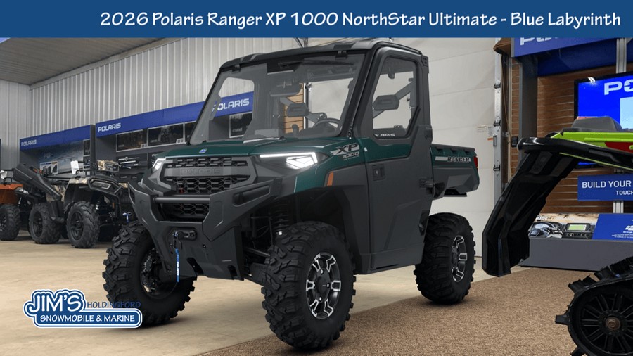 2026 Polaris Ranger XP® 1000 NorthStar Edition Ultimate - Blue Labyrinth