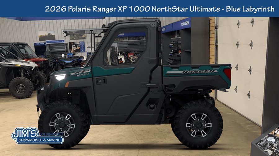 2026 Polaris Ranger XP® 1000 NorthStar Edition Ultimate - Blue Labyrinth