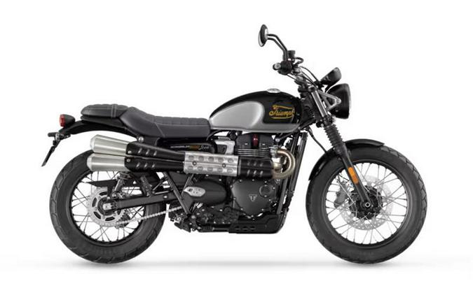 2025 Triumph Scrambler 900 Sapphire Black/Aluminium Silver