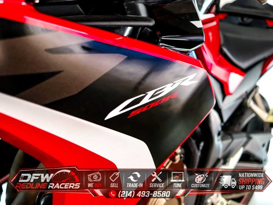 2022 HONDA CBR500R